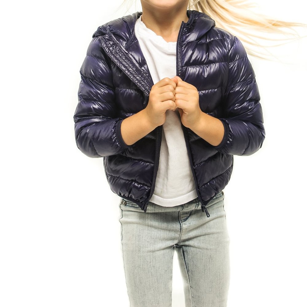 DASTI Kids Coat Winter Hooded(Blue)